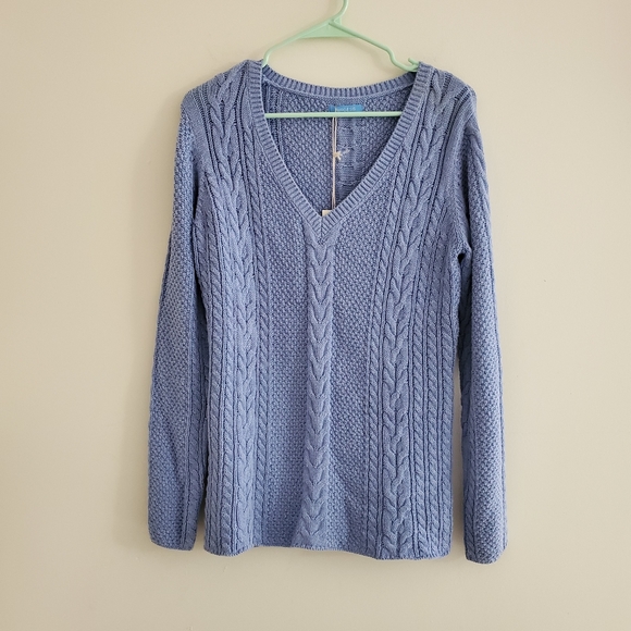 Burgess Cashmere & Cotton Sweater - Picture 2 of 9